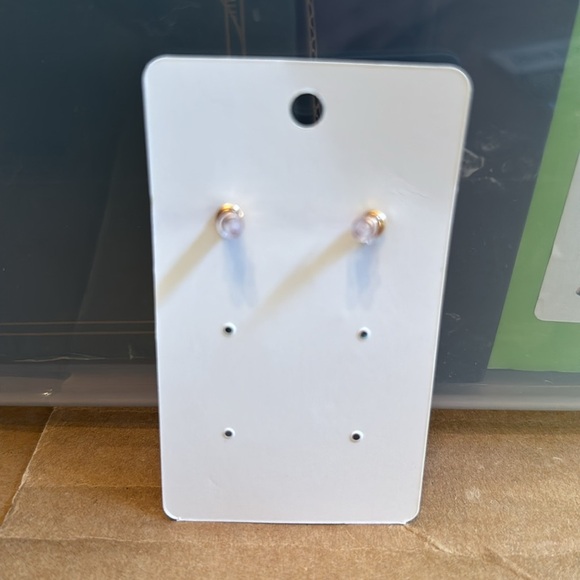 Easter Peeps Dangle Bunny Earrings - Picture 2 of 2